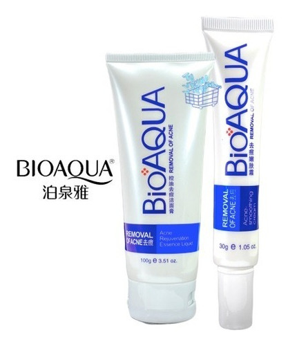 Jabon Bioaqua + Crema Pure Skin - g a $725