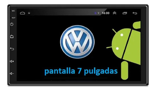 Estereo Pantalla 7 Android Kit Vw Jetta A4 Golf Polo Ibiza