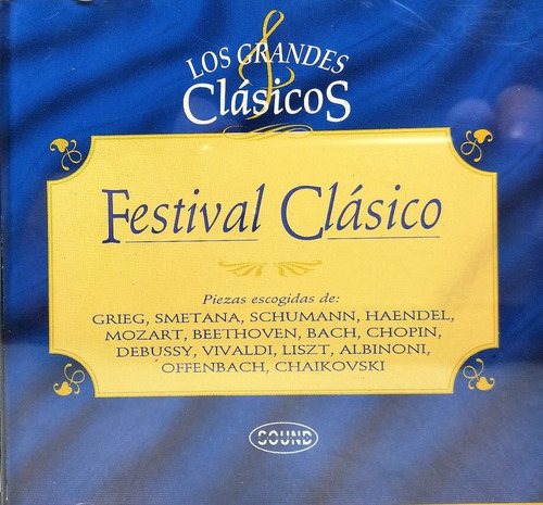 Festival Clásico - Mozart Beethoven Bach Chopin Y Más Cd