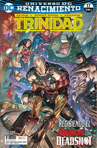 Universo Dc: Renacimiento: Trinidad, De Es Varios., Vol. 17. Editorial Ecc, Tapa Blanda En Español