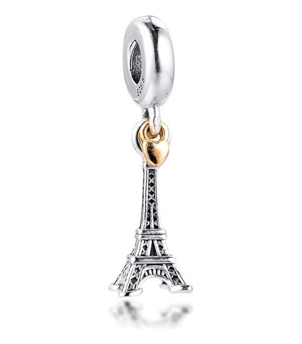 Charm Torre Eiffel Francia París Plata 925 London Jewelry