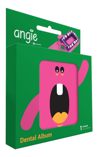 Porta Dentinhos Rosa Angie ®