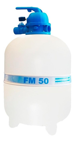 Filtro de areia para piscina Sodramar FM-50 de 6 vias