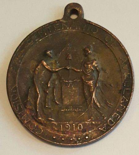 Medalla Revolucion 25 De Mayo 1910 Centenario Avellaneda