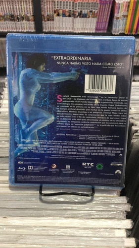 Imagen 2 de 3 de Ghost In The Shell - Blu Ray Original - Nuevo - Sellado