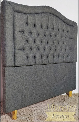 Respaldo Sommier Morena Design 2 Plazas