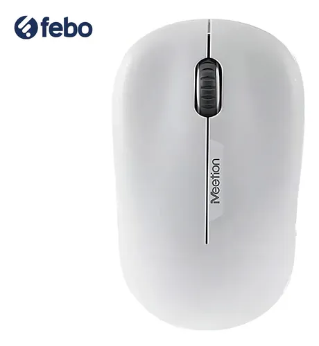 Mouse Meetion Inalambrico R545 Tecnologia Accesorios Febo Color Blanco