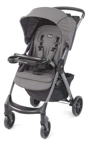 Chicco Mini Bravo Plus Ligero Ligero - Graphite gris Color del chasis Plata