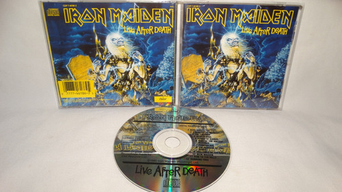 Iron Maiden  Live After Death (capitol Records Matrix 1-3-1