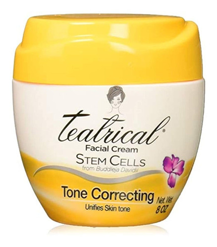 Teatrical Crema Facial Correctora De Tono Con Células Madre