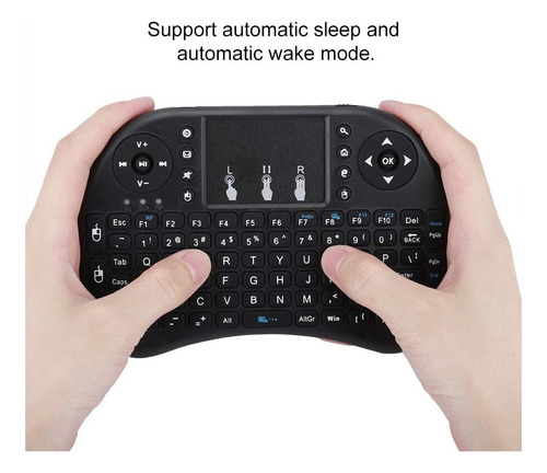Mini Teclado Inalámbrico Con Panel Táctil, Teclado Portátil
