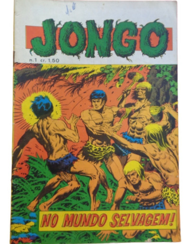 Hq Jongo Nº1 Ano 1972 Editora Regiart - Paulo Hamasaki Raro!