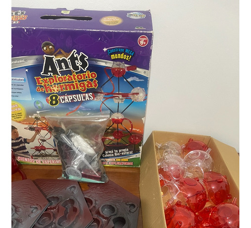 Juego Mesa Ants Exploratorio De Hormiga Sin Uso 8 Capsulas (Usado)