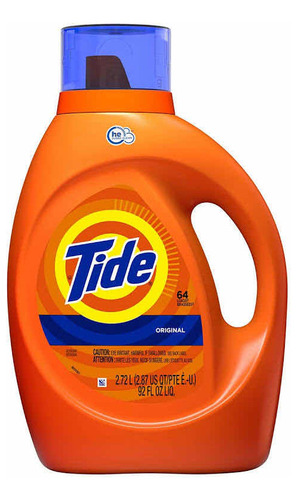 Tide Detergente Líquido Para Ropa Blanca Y De Color 2.72 Li