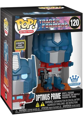 Funko Pop! Transformers - Optimus Prime Luces Y Sonidos  