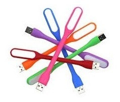 Imagen 2 de 3 de Luz Led Lampara Notebook Portatil Flexible Usb Linterna X10