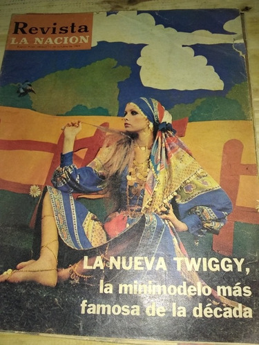 Revista La Nación La Minimodelo Más Famosa 11 D Octubre 1969