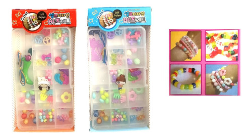 Pack 5 Kit Para Hacer Pulseras Sorpresa Cumpleaños