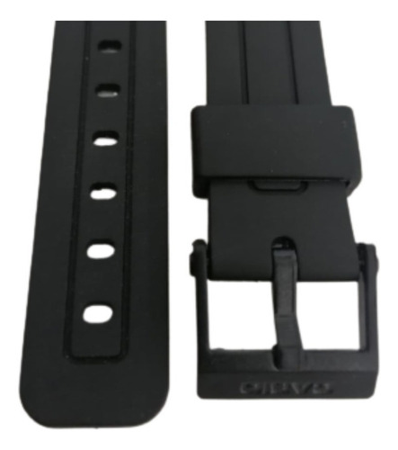 Correa De Caucho Reloj For Casio F-91w De 18mm
