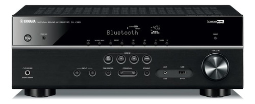 Receptor Yamaha Rx-v385 Av 4k Uhd 5.1 Canales, Con Bluetooth
