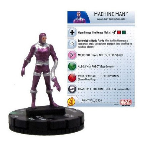 Machine Man #025 Marvel Age Of Ultron Heroclix