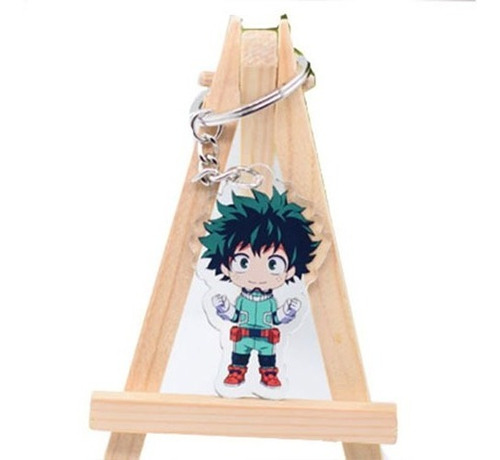 Imagen 1 de 2 de Llaveros Acrílicos My Hero Academia Modelo Deku