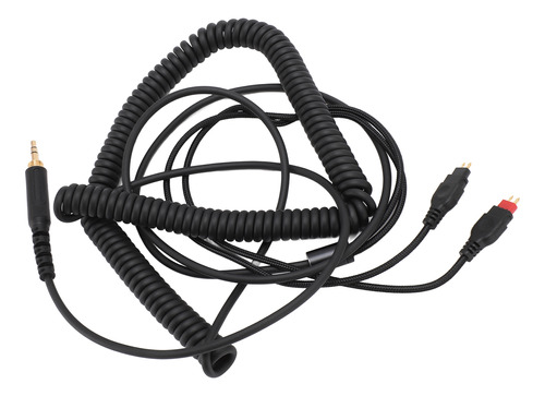 Cable De Auriculares En Espiral De 3,5 Mm A 3,5 Mm, Enchufe