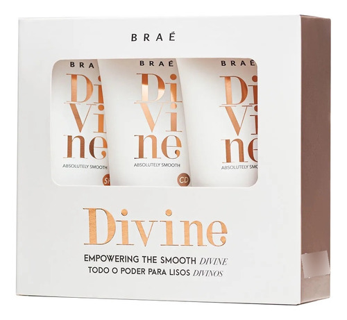 Brae Kit Viagem Miniatura Divine Shampoo + Cond. + Másc 60ml