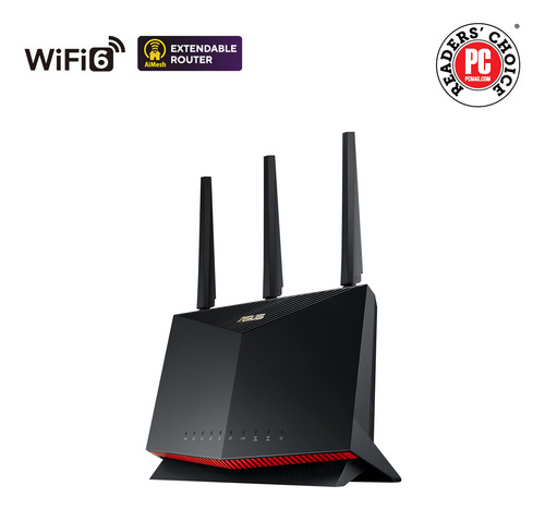 Router Para Juegos Asus Rt-ax86u (ax5700) Wifi 6 De Doble Ba
