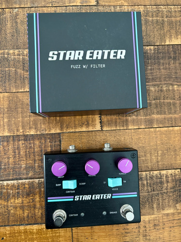 Pigtronix Star Eater Fuzz Con Octava No Strymon Jhs Eqd Boss Negro (Usado)