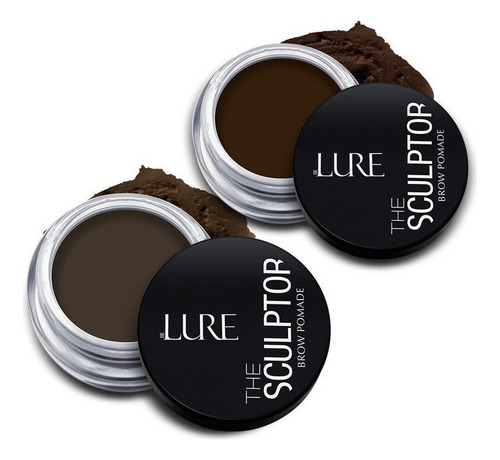 Fijador De Cejas En Gel Waterproof, The Sculptor, Lure Color Dark Brown