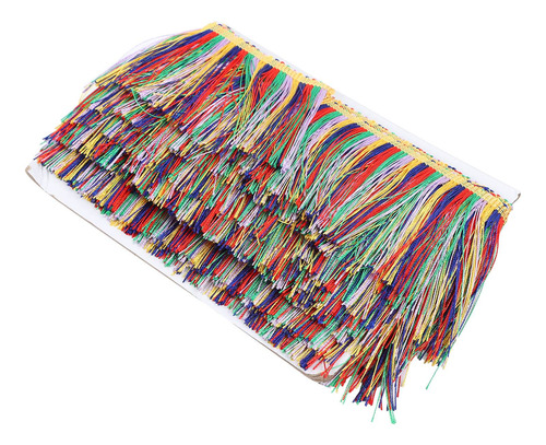 Cadena De Poliéster Con Borlas Coloridas Y Borlas De Hilo Fi
