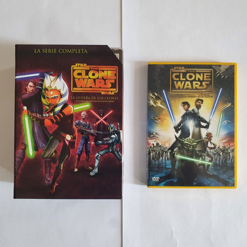 Star Wars The Clone Wars La Serie Completa + Pelicula Dvd