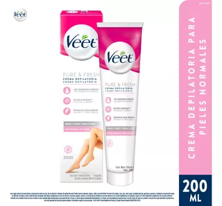 Crema Depilatoria Veet Pure - mL a $141