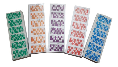 Cartones Bingo X 2016 X 30 Unidades De Loteria Descartables
