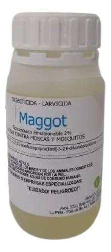 Insecticida Maggot 250cc Mosquitos Moscas