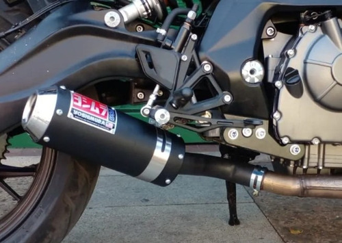 Escape Deportivo Simple Para Benelli Tnt 600 I Y Tnt 600 S Negro Anodizado