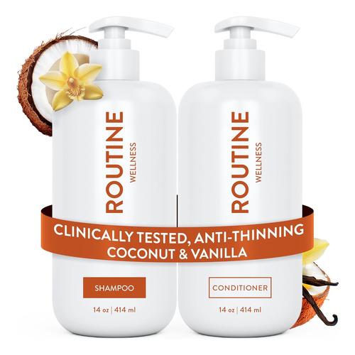 Routine Wellness Anti-thinning Shampoo And Conditioner Se...