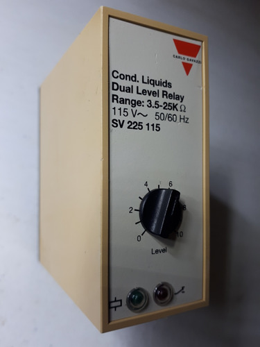 Sv-225-115 Relay Doble Nivel 115 V Carlo Gavazzi