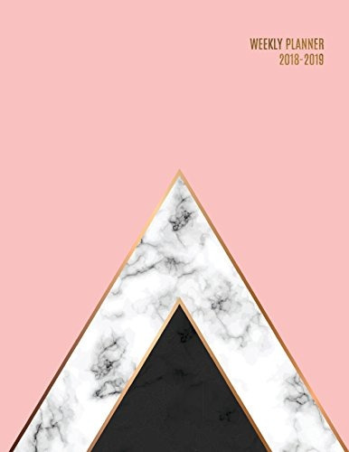 Weekly Planner 20182019 Marble + Gold Design | Jul 18  Dec 1