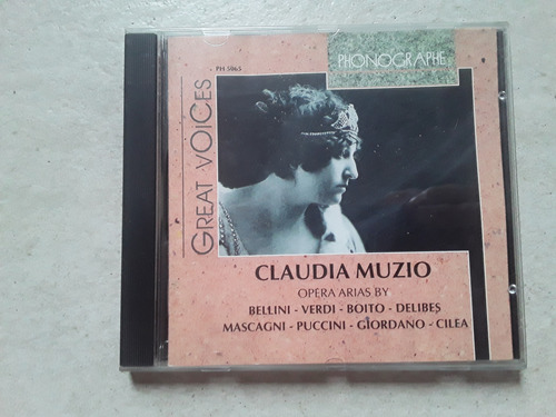 Bellini Verdi Delibes - Claudia Muzio - Cd / Kktus