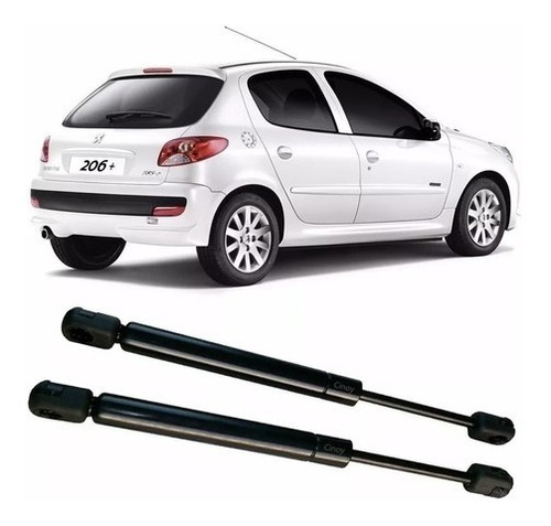 Kit X2 Amortiguador Porton Baul Peugeot 206 3 Y 5 Puertas