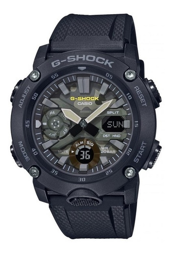 Relógio Masculino G-shock Ga-2000su-1adr Anadigi