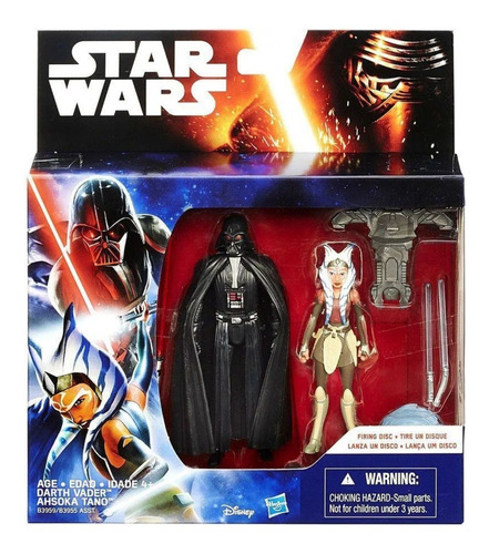 Muñeca Darth Vader y Ahsoka Tano - Star Wars - Hasbro