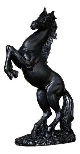 Lazhu Estátua De Cavalo Decoração Para Casa Escultura Resina