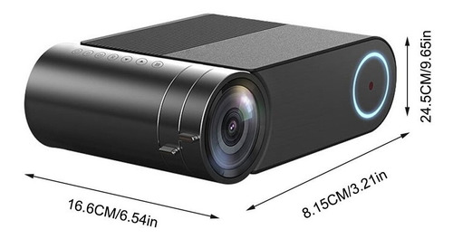 Imagen 3 de 10 de Proyector Multimedia Led Mini Proyector Infocus