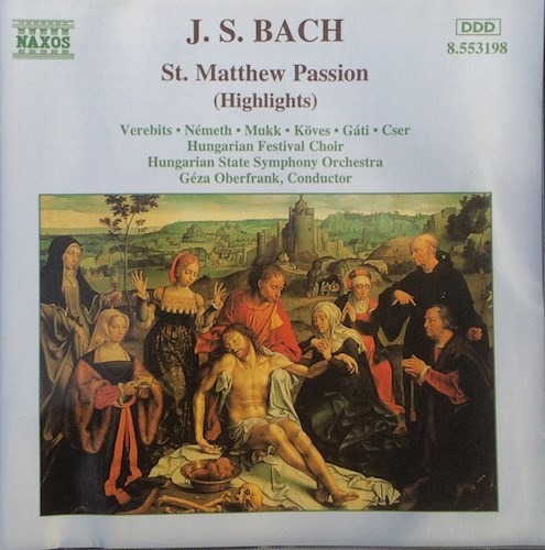 St Matthew Passion (hlts)/oberfrank - Bach (cd)