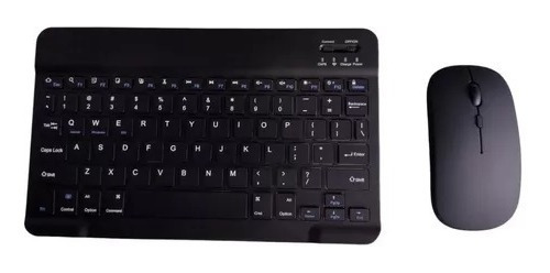 Kit Mouse Teclado Inalambrico Bluetooth Tablet Pc Celular