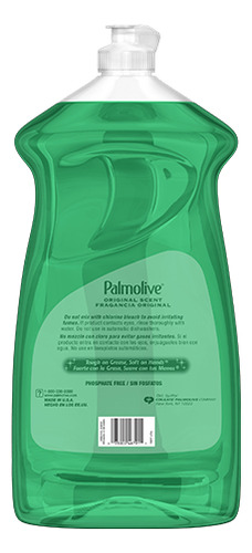 Lavaplatos Líquido Aroma Original, Palmolive. 1.18 L .