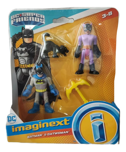 Batman Y Catwoman Imaginext Fisher Price Dc Comics Figuras